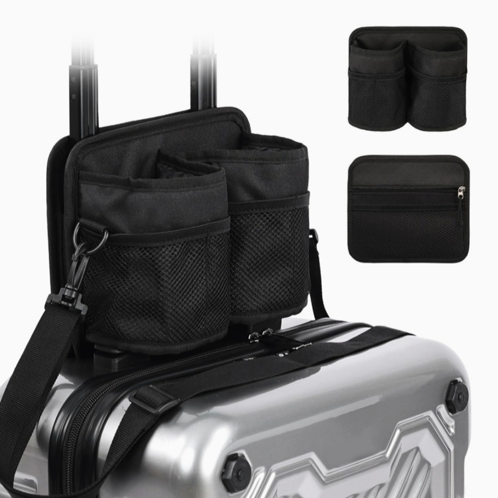 Cup holder for luggage